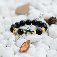 [ Giá Cực Rẻ ] [Free Ship] Thỉnh tỳ hưu đổi màu thay đổi vận mệnh đá Obsidian đen tự nhiên