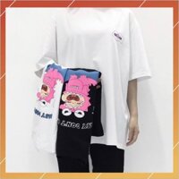 [ Giá Gốc ] Áo tay lỡ dáng rộng dưới 75kg - CROCS Baby don’t cry ( Áo unisex )