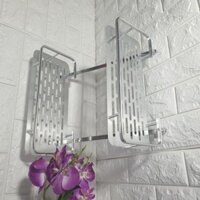 [ Giá gốc] Kệ treo nhà tắm 2 tầng hợp kim nhôm HCN [CÓ SẴN]