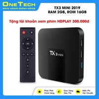 [ GIÁ HỦY DIỆT ] Android Box TX3 Mini 2022, Ram 2GB, Rom 16GB