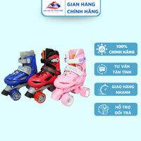 ( Giá Hủy Diệt ) Giày patin trẻ em 4 bánh ngang (Full đồ bảo hộ)