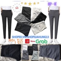 [ GIÁ HUỶ DIỆT ] QUẦN ÂU NAM vải co giản phom ôm ống côn, sản phẩm giá rẻ, hình thật có freeship.