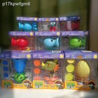 ✿ ☃ (Giá Hủy Diệt)Đồ chơi nhựa phát sáng Plants vs.Zombies có thể phóng ra ngọn lửa, băng, sét, bắn đậu, cỏ rồng lửa
