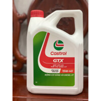 ( Giá KM) Can 4L Dầu nhớt xe hơi ô tô CASTROL GTX 15W30 SL/CF 4000ml - Chính hãng