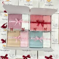 ( Giá liên hệ) Bộ khăn quà tặng Charlie -G11