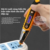 ( GIÁ RẺ ) Bút thử điện đa năng màn hình led 12v-220v chức năng dò dây đứt ngầm loại tốt hàng cao câp