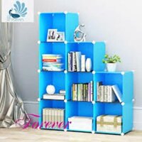 { giá rẻ } .CT0407Kệ sách 3 hàng 9 ô {shop yêu thích}