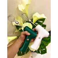 ( Giá Rẻ ) Máy Đánh Đều Màu Nhuộm , Đánh Trứng , Kem , Cafe , Máy 2 Đầu Đánh , Máy Sạc Pin Không Dây