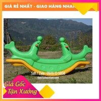 ( giá rẻ nhất )  Đồ Chơi đôi cá heo  Bập Bênh Trẻ Em Bằng nhựa