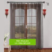 [ Giá rẻ nhất ] Rèm nhựa PVC, Vách nhựa PVC ngăn lạnh, cản bụi, cản mưa gió ( r1.3m x c1.3m)