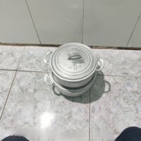 ( giá rẻ)Nồi Gang đúc thủ công mỹ nghệ số 8 đường kính 19,5 cm chưa mài trà
