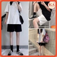 [ Giá Sập Sàn] Quần short đùi bazic KT Closet chất thể thao dầy mịn không xù, ẢNH THẬT CUỐI KT