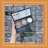 [ GIÁ SỈ ] BẢNG TẠO KHỐI CITY COLOR CONTOUR EFFECTS PALETTE 3 ô CHÍNH HÃNG