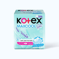 [ Giá si] COMBO 8 Gói Băng vệ sinh KOTEX Max Cool Có Cánh 8 miếng/gói, 23 cm