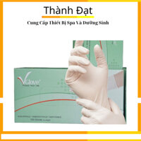 ( Giá Sỉ )Găng tay cao su y tế | bao tay y tế VGlove có bột và không bột 1 thùng 10 hộp