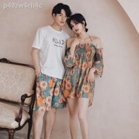 ✹ ☊ [GIÁ SỈ] ✳✖✟Giả vờ cặp vợ chồng cặp vợ chồng áo tắm cặp đôi sexy bikini bãi biển kỳ nghỉ bãi biển áo tắm áo tắm tuần