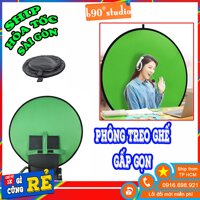 🔥 GIÁ SỈ 🔥 Tấm Chụp Hình Tròn Studio, Phông Xanh Tròn, Phông Treo Ghế Gấp Gọn