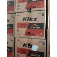 ( Giá Sỉ Thùng 12 chai ) ( 10W30 - XE SỐ 800ml  ) Nhớt Kixx Ultra 4T 10W30 Tổng hợp dành cho xe số xe côn tay Honda >>>