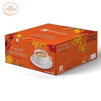 [ Giá Sỉ ] Thùng 21 Bịch Cà Phê Sữa Hòa Tan Trần Quang Good Morning 3 In 1