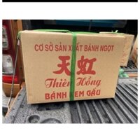 ( giá sỉ ) thùng bánh gấu thiên hồng