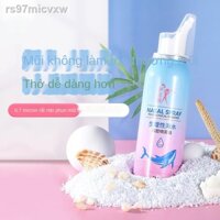 ◙ ✶ [GIÁ SỈ] ◈▪Xịt mũi muối biển sinh lý cho trẻ em và trẻ sơ sinh dụng cụ rửa mũi cho bệnh viêm mũi dị ứng Xịt tạo tác