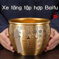 [ Giá SIÊU RẺ ] Baifu đồng xi lanh bằng đồng nguyên chất dồi dào trang trí phòng khách để thu hút s