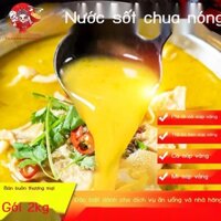 [ Giá SIÊU RẺ ] Canh vàng tương ớt thương mại súp vàng mỡ bò bún nước sốt súp vàng ngâm cá gia vị s