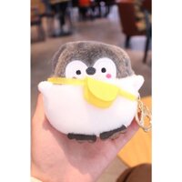 [ Giá SIÊU RẺ ]Chim Cánh Cụt Tiền, Mềm Mại Dễ Thương Sang Trọng Cặp Học Sinh Nữ Mặt Dây Chuyền Dễ Thương Túi Đựng Thẻ Mó