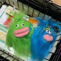 [ Giá SIÊU RẺ ] Chou Chou Jun tóc dài lạ mặt dây chuyền xúc xích miệng Chou Chou phim hoạt hình móc