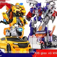 [ Giá SIÊU RẺ ] Đồ chơi biến hình King Kong Optimus Prime Bumblebee hình xe robot ngoại cỡ trẻ em b