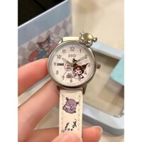 [ Giá SIÊU RẺ ]Đồng Hồ Trẻ Em Kolomi Bé Gái Bé Gái Chống Thấm Nước Học Sinh Tiểu Học Trung Học Cơ Sở Nữ Quế Chó Búp Bê Đ