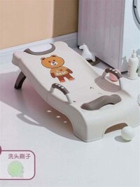 [ Giá SIÊU RẺ ] Ghế gội đầu cho trẻ em, giường gội đầu, tạo tác dầu gội có thể gập lại, ghế gội đầu