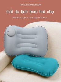 [ Giá SIÊU RẺ ] Gối bơm hơi, đệm thắt lưng du lịch di động, gối máy bay, gối thắt lưng đường dài, l