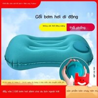 [ Giá SIÊU RẺ ] Gối chữ u bơm hơi, tạo tác du lịch trên ô tô, đệm thắt lưng di động, gối ngủ trưa,