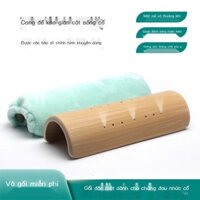 [ Giá SIÊU RẺ ] Gối tre cứng mùa hè tự nhiên hình chữ U, gối cổ, sửa chữa khớp đốt sống cổ, túi pho