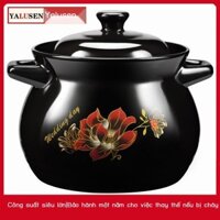 [ Giá SIÊU RẺ ] Nồi đất nồi hầm gia đình nồi chịu nhiệt độ cao nồi súp gốm ngọn lửa hầm gas nồi đá