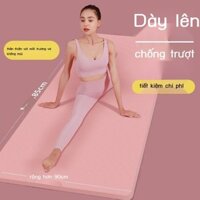 [ Giá SIÊU RẺ ] Thảm yoga, dày, chống trượt, thân thiện với môi trường, không độc hại, mở rộng và k