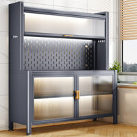 [ Giá SIÊU RẺ ] Tủ dung tích lớn dễ lắp đặt, kệ bếp, nồi cơm điện nhiều lớp đặt sàn, lò vi sóng, tủ