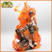 ( Giá siêu ưu đãi ) Mô hình ace hỏa quyền kèm hiệu ứng siêu đẹp ( one piece )
