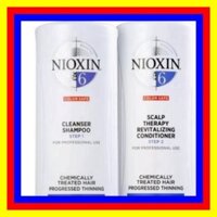 [ GIÁ SỐC ] [ HCM ] Bộ Dầu gội xả Nioxin 6 chống rụng kích thích mọc tóc 1000mlx2 (USA)