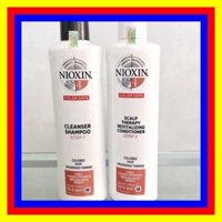 [ GIÁ SỐC ] [ HCM ] Dầu gội, xả ngăn rụng tóc nioxin system 4 300ml