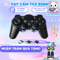 💛 Giá Sốc 💛Tay cầm chơi game không dây TGZ-850M 2.4G cho PC Laptop, PS3, Điện Thoại, TV Android Box Full skill Fo4, Pes