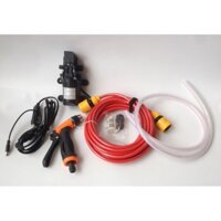 [ GIÁ SOCK ]Bộ Máy Bơm Áp Lực Xịt Rửa Xe, Vệ sinh máy lạnh Mini ( Có nguồn)
