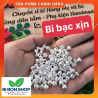 [ GIÁ SOCK ] COMBO 50 BI BẠC LÀM VÒNG DÂU (BI BON SHOP)