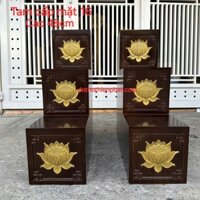 ( Giá Tại Kho ) Bộ tam cấp gỗ tự nhiên mặt 16cm cao 48cm hàng loại 1, Lh : 0933.159.286