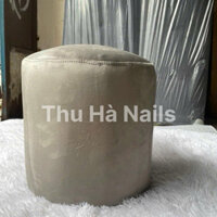 [ Giá Tận Gốc ]Đôn Ngồi Trang Điểm Bọc Nhung Cao Cấp (Được Đổi Màu ).