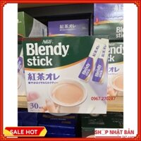 [ giá tốt ] Bột trà sữa hồng trà Blendy (10 stick x 11g) - Chính hãng
