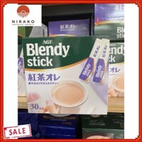 [ giá tốt ] Bột trà sữa hồng trà Blendy (10 stick x 11g) - Chính hãng
