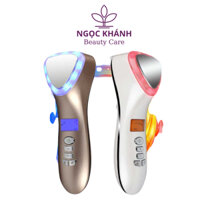 [ Giá Tốt ] Búa điện di nóng lạnh | Búa Massage | Ion ánh sáng sinh học | Trẻ hóa da D002