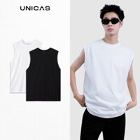[ GIÁ TRẢI NGHIỆM ] Áo Thun TankTop Trơn Nam 100% Cotton Thoáng Khí - UNI_TT005